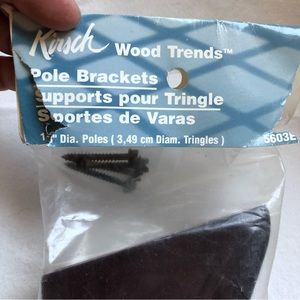 Kirsch Wood Trends Pole Brackets